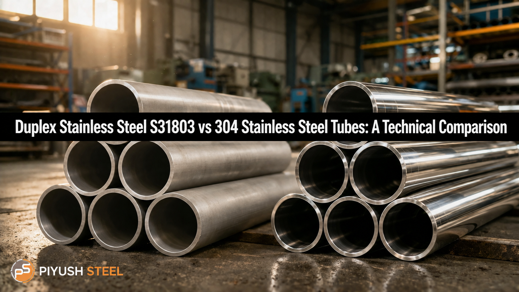 Duplex Stainless Steel S31803 vs 304 Stainless Steel Tubes